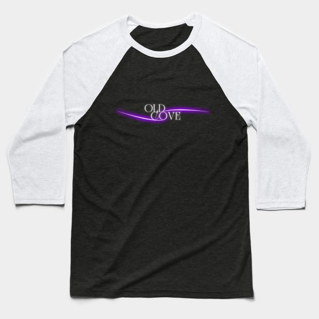 Old Cove Logo Baseball T-Shirt by AW